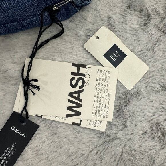 Gap Tank Top Womens Medium Blue Lyocell Naturally Soft Sleeveless Round Neck - Picture 4 of 11